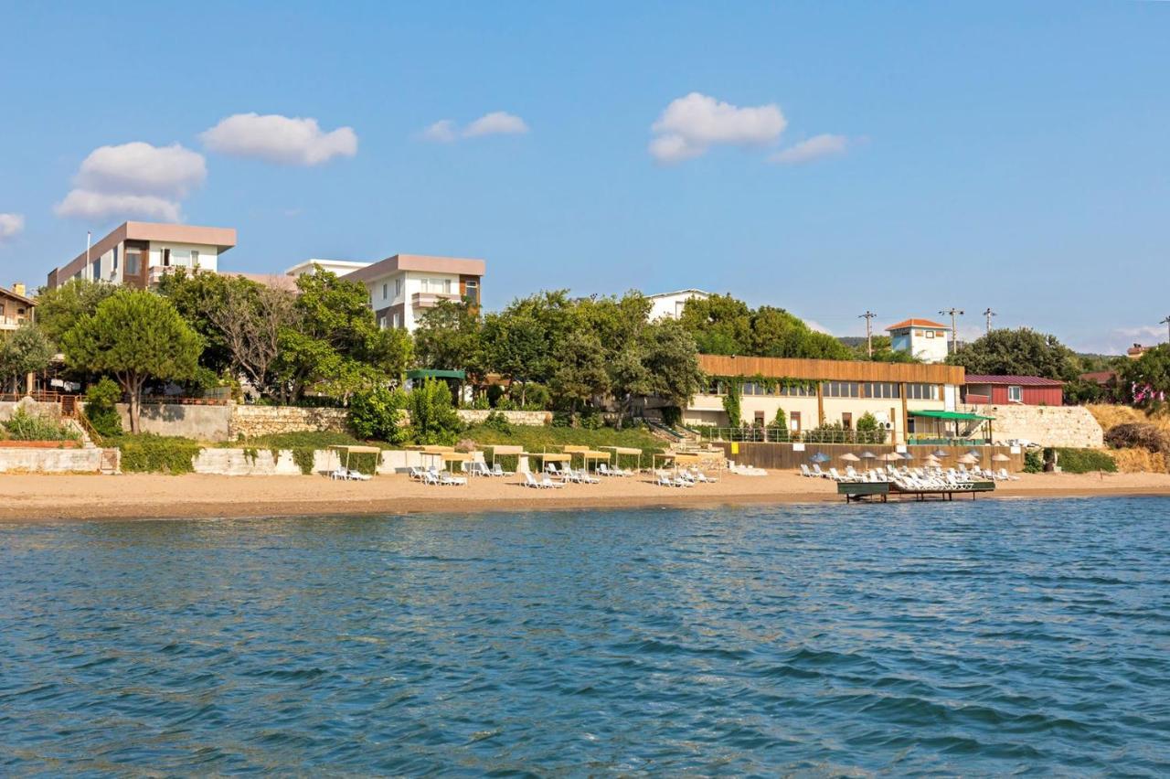 Troas Beach Hotel Tavaklı Exteriör bild