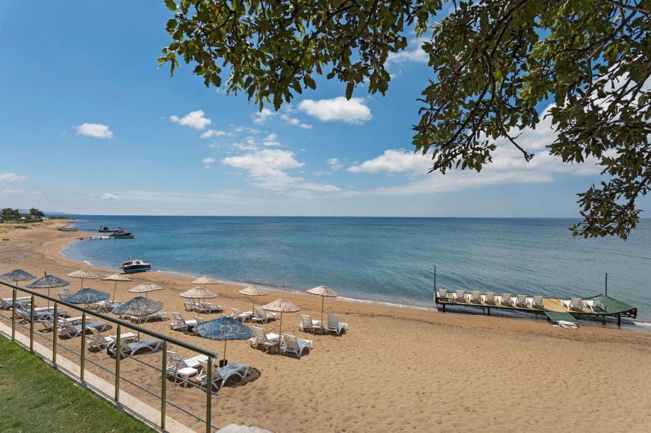 Troas Beach Hotel Tavaklı Exteriör bild
