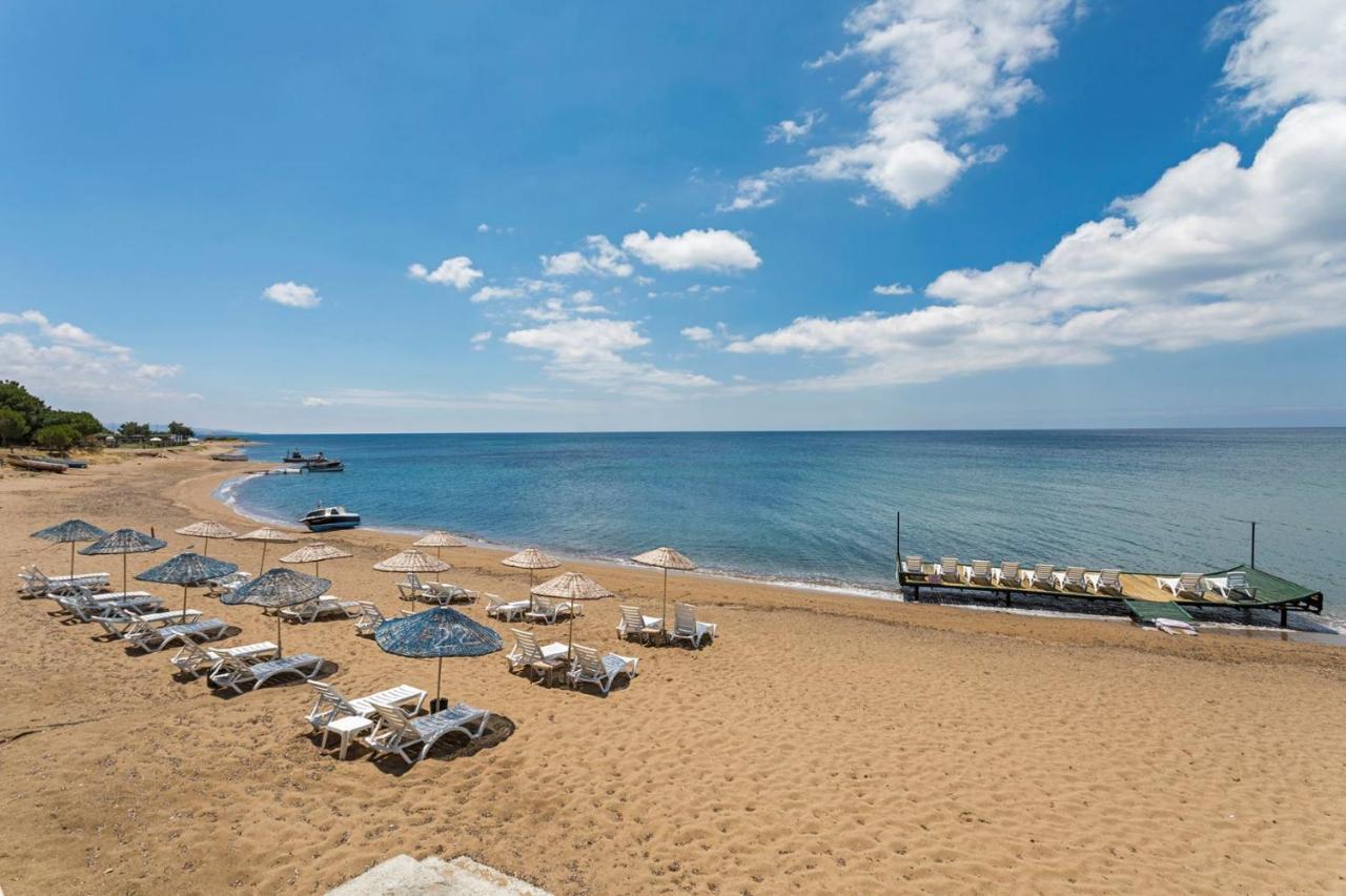 Troas Beach Hotel Tavaklı Exteriör bild