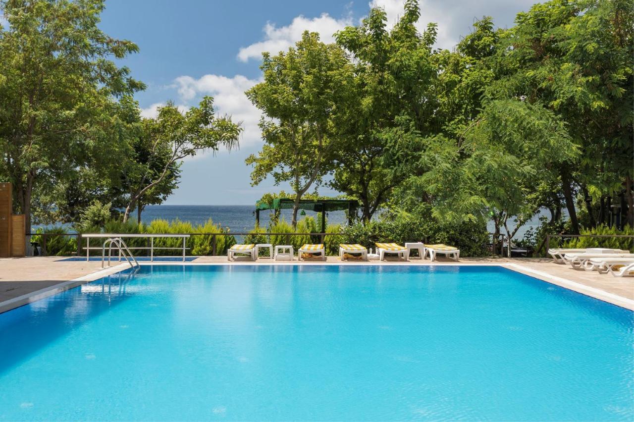 Troas Beach Hotel Tavaklı Exteriör bild