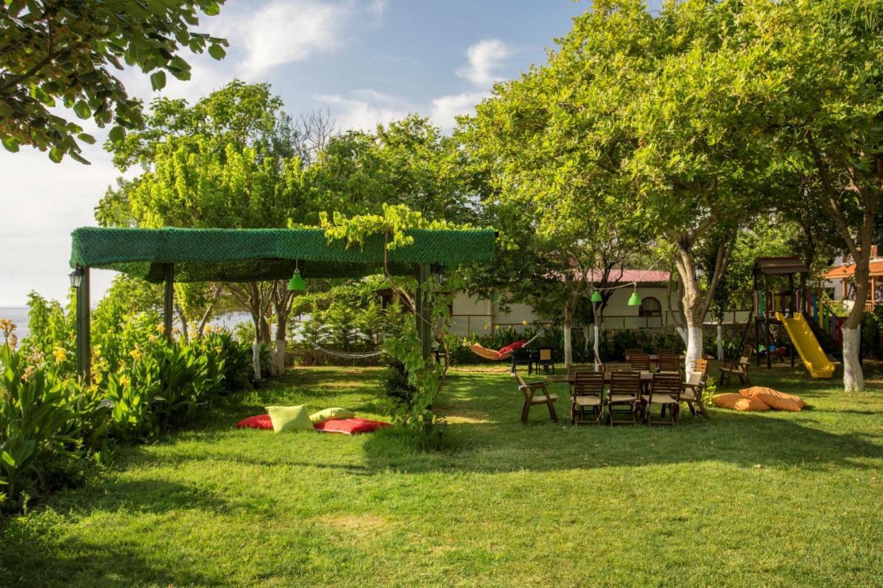 Troas Beach Hotel Tavaklı Exteriör bild