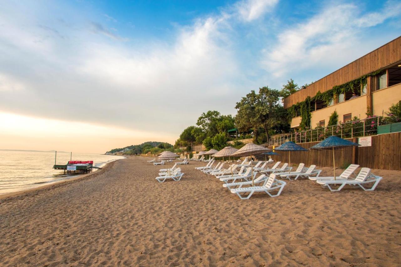 Troas Beach Hotel Tavaklı Exteriör bild